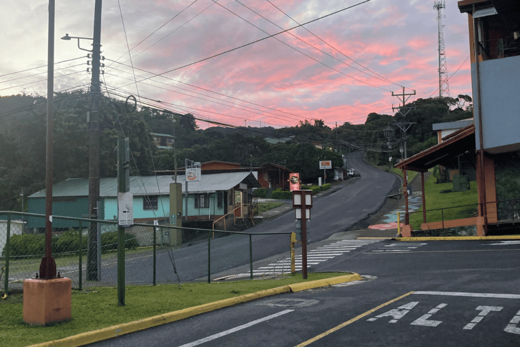 roads in costa rica for renting a car. 
