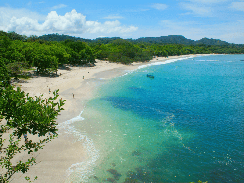  View at Conchal Beach in Guanacaste, Costa Rica.